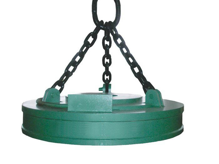 विद्युत चुम्बकीय crane.jpg के उपयोग के लिए सावधानियां Precautions for use of electromagnetic crane.jpg