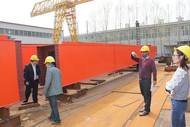 भारत रश्मी समूह ने हमारे कारखाने का दौरा किया। Jpg India Rashmi Group visited our factory.jpg