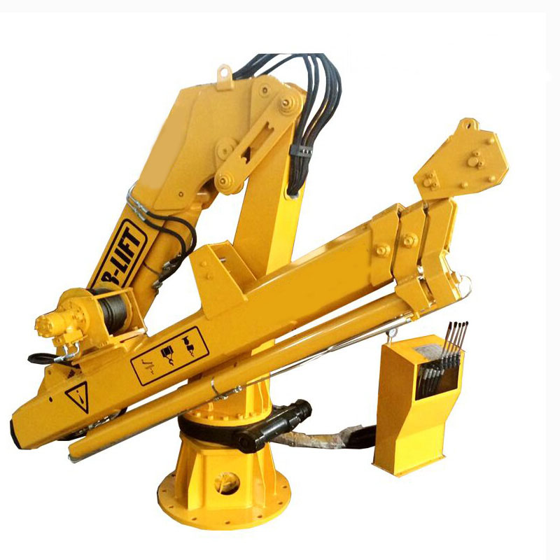 फोल्डिंग बूम क्रेन नक्कल बूम समुद्री डेक Crane.jpg Folding Boom Crane Knuckle Boom Marine Deck Crane.jpg