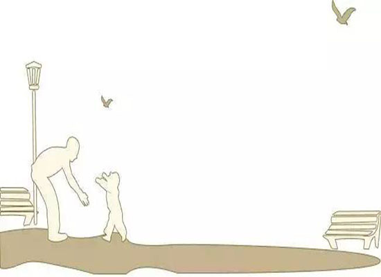 तुम पिता के साथ बड़े हो गए, वह तुम्हारे साथ बड़ा हो गया। Jpg You grew up with father, He grew older with you.jpg