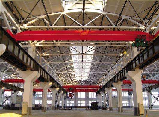 निर्माण लागत को बचाने के लिए लोहेड रूम सिंगल गिल्डर ओवरहेड क्रेन .jpg Lowhead Room Single Girder Overhead Crane for Saving Construction Cost.jpg